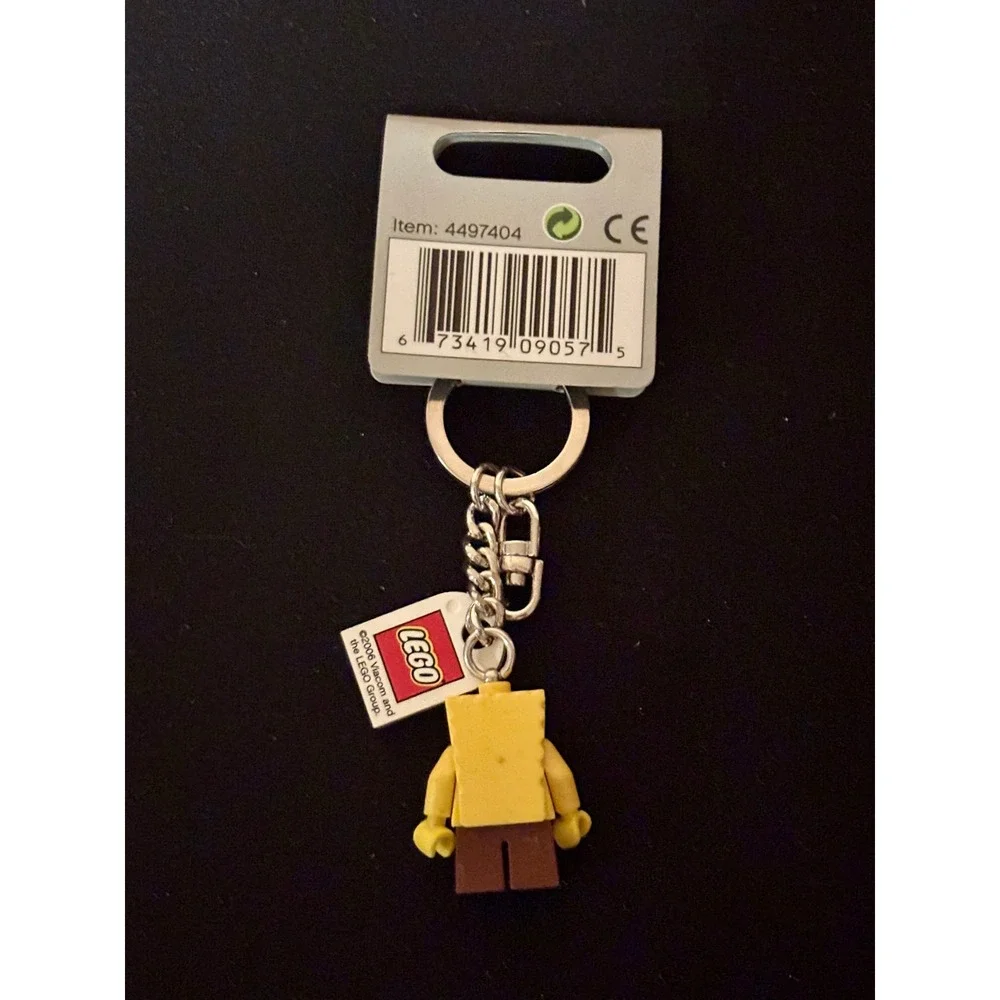 LEGO Spongebob Squarepants Minifigure Keychain 851838 Vintage 2006 New Tags